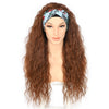 Women's Long Curly Hair Headband Wig Suitable For Party Use - Effortless Glamor