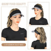 Hat Wig with Wavy Ponytail Wig Hat for Women - Effortless Glamor