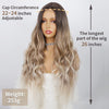 Benny Wavy Brown Blonde Hot Mini Lace Front Wig - Effortless Glamor