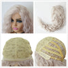 New Wave Golden Fluffy Hot Wigs - Effortless Glamor