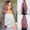 Wig Synthetic Wig For Black Long Wave Natural Black Wig