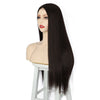 Hot Brazilian Long Straight Hair Mini Lace Front Wigs - Effortless Glamor