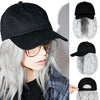 Ins Hot Baseball Cap Hair with 14 inch Wave Curly BobWig - Effortless Glamor