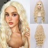 Ins Hot Long Curly BlondeMini Lace Front Wigs - Effortless Glamor