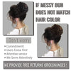 100% Human Hair Curly Bun - Effortless Glamor