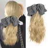 12inch Claw Clip Ponytail Hair Extensions Curly hair Natural bow Tail False Hair - Effortless Glamor