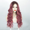 Ins Hot Brown Mixed Blonde Long Wavy Mini Lace Front Wigs - Effortless Glamor