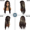 26inch Long Wavy Natural Looking Curly Wig