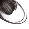 100% Human Hair Clip in Air Bangs - Effortless Glamor