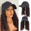 Medium Length Small Curly Baseball Cap Curly Hair - Effortless Glamor