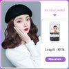 Beret Volume Straight Short Hair Cap Wig - Effortless Glamor