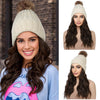 Wigyy Beige Beanie Wig Hair Extensions - Effortless Glamor