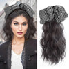 12inch Claw Clip Ponytail Hair Extensions Curly hair Natural bow Tail False Hair - Effortless Glamor