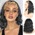 14 Inch ShortWave Headband Wave WigsTurban Wigs - Effortless Glamor