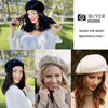 Wigyy Berets Cap with 8 Inch Wavy Curly Hat Wig - Effortless Glamor