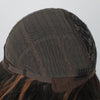 Wavy Brown & Black Bob Mini Lace Front Wig - Effortless Glamor