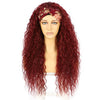 Women's Long Curly Hair Headband Wig Suitable For Party Use - Effortless Glamor