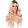 Lace Wig Long Silky Wavy Curly Hair Before Lace Wig Suitable