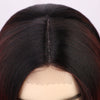 Ins Hot Short Bob Ombre Burgundy Mini Lace Wigs