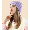 Ladies Short Straight Bob Hair Knitted Hat Wig - Effortless Glamor