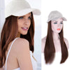 Wigyy White Cap with 24inches Hair Cap Wigs - Effortless Glamor