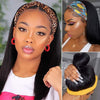 Body Wave Headband Wig Human Hair Brazilian Headbands Wigs For Women Full Machine Wigs Designer Remy Human Wig - Effortless Glamor