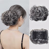 Short Messy Curly Dish Hair Bun Extension - Effortless Glamor