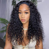 Headband Kinky Curly Natural Human Hair - Effortless Glamor