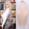 Ins Hot Long StraightWigs for Women Mini Lace Front Wig（32inch） 