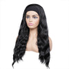 Hot Sexy Kinky Long Curl Wig with Black Headband - Effortless Glamor