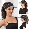 Hat with Ponytail Synthetic Short Wavy Ponytail Sun Hat with Hair (8 Color) - Effortless Glamor