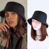 Black Bucket Cap Short Straight Hair Wig Suitable For Daily Party Use - Effortless Glamor