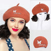 Wigyy Orange Beret Wavy Short Curly Wig For Daily Use - Effortless Glamor