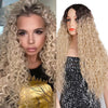 Kinky Curly Wigs Wind Red Cosplay Mini Lace Front Wigs - Effortless Glamor