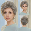 Brown Short Pixie Cut Wig with Bangs – Bob Layered Wig for Women