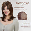 Dark Brown Lace Front Wig for Women