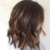 Highlight 4/27 Ombre Body Wave Bob Wig – Brown Mix Blonde, 4x4 Lace Closure, 100% Human Hair