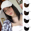 Ins Hot Baseball Cap with 14'' Hair Extensions Adjustable Wig - Effortless Glamor