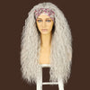 Women's Long Curly Hair Headband Wig Suitable For Party Use - Effortless Glamor