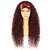 Women's Long Curly Hair Headband Wig Suitable For Party Use - Effortless Glamor