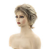 ShortBlonde Pixie Cut Wigs for White Women Dark Brown Ombre Blonde - Effortless Glamor