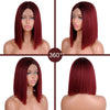 Ins Hot Shoulder Length for Women Colorful Bob Wigs