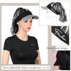 Hat Wig with Wavy Ponytail Wig Hat for Women - Effortless Glamor