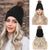 Wigyy Black Beanie Wig Hair Extensions - Effortless Glamor