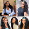 Women's Long Curly Hair Headband Wig Suitable For Party Use - Effortless Glamor