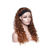 20inch Headband Wig Deep Curly Headband Wigs for Black Women Water Wave Headband Synthetic Curly Full Wig - Effortless Glamor