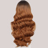 Long Natural Wave Black Wigs Middle Curly Wigs for Daily Use Hairs