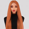 Ins Hot Long StraightWigs for Women Mini Lace Front Wig（32inch） - Effortless Glamor