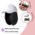 Black And White Baseball Cap Wig - Effortless Glamor