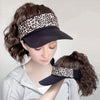 Ponytail Wavy Volume Open Top Hat Wig - Effortless Glamor